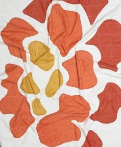 Anchal Marigold Bloom Throw Quilt