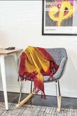Studio Variously Marigold Merino Blanket Home Goods