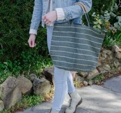 Will & Atlas Accessories Marin Jute Shopper - Slate