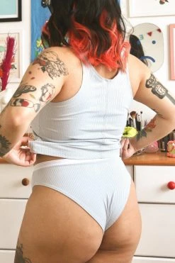 Mary Young Underwear + Bras Ryder Bamboo Brief Underwear - Sky Blue