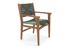 Masaya & Co. Chontales Arm Chair - Emerald Coast Pattern Furniture