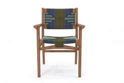 Masaya & Co. Chontales Arm Chair - Emerald Coast Pattern Furniture
