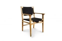 Masaya & Co. Chontales Arm Chair - Solid Black Furniture 13 Masaya & Co. Chontales Arm Chair - Solid Black Furniture