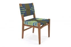 Masaya & Co. Chontales Dining Chair - Emerald Coast Pattern