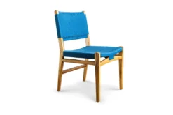 Masaya & Co. Chontales Dining Chair - Solid Azulina