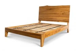 Masaya & Co. Gavilana Live Edge Teak Bed Furniture