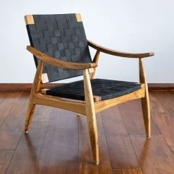 Masaya & Co. Izapa Leather Arm Chair