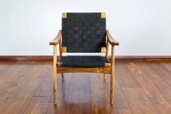 Masaya & Co. Izapa Leather Arm Chair
