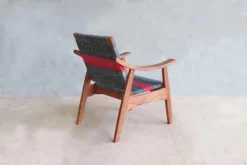 Masaya & Co. Izapa Arm Chair - Granito Red Stripe Manila