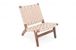 Masaya & Co. Furniture Masaya Leather Lounge Chair