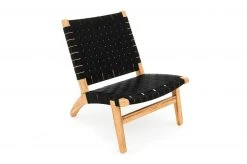 Masaya & Co. Furniture Masaya Leather Lounge Chair