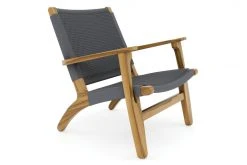 Masaya & Co. Masaya Solid Manila Arm Chair Furniture
