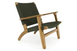 Masaya & Co. Masaya Solid Manila Arm Chair Furniture