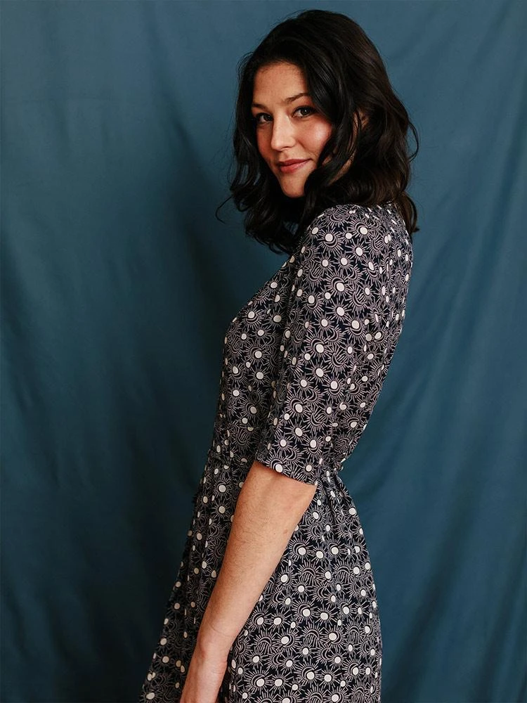 Mata Traders Aditi Moonrise Tencel Wrap Dress 3 Mata Traders Aditi Moonrise Tencel Wrap Dress