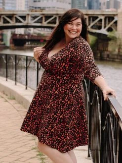 Mata Traders Best Sellers Callie Long Sleeve Wrap Dress