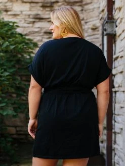 Mata Traders Best Sellers Montrose Black Tie Dress