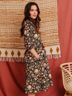 Mata Traders Napa Amber Long Sleeve Dress Best Sellers