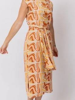 Mata Traders Clothing Sasha Sedona Stripe Shift Dress