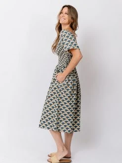 Mata Traders Teddy Blue Lotus Dress