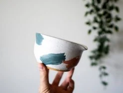 Moonshine Design Kitchen + Dining Matcha Stoneware Bowl