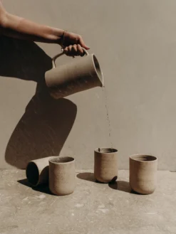 August Sage BIPOC Owned Maufrais Ceramic Pitcher