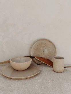 August Sage Maufrais Ceramic Plates Kitchen + Dining