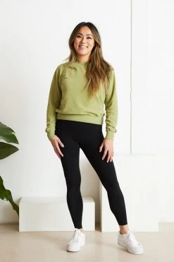 North Of West Sale Max Sweatshirt - Moss