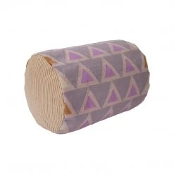 Leah Singh New Arrivals Maya Triangles Bolster Pillow