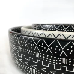 Mbare Medium Mud Cloth Bowl