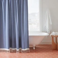 Coyuchi Mediterranean Shower Curtain Home Goods