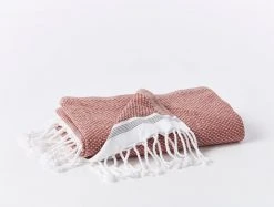 Coyuchi Best Sellers Mediterranean Towels - Rosehip / Shadow 16 Coyuchi Best Sellers Mediterranean Towels - Rosehip / Shadow