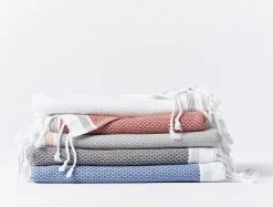 Coyuchi Best Sellers Mediterranean Towels - Rosehip / Shadow 17 Coyuchi Best Sellers Mediterranean Towels - Rosehip / Shadow
