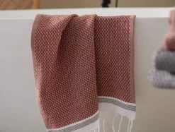 Coyuchi Best Sellers Mediterranean Towels - Rosehip / Shadow 12 Coyuchi Best Sellers Mediterranean Towels - Rosehip / Shadow