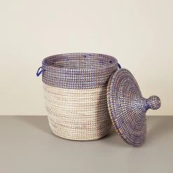 Mbare Medium Two-Tone Hamper Basket