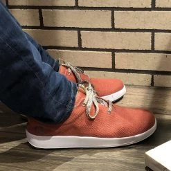 Rackle Shoes Men's Alex Hemp Sneaker - Redwood 10 Rackle Shoes Men's Alex Hemp Sneaker - Redwood