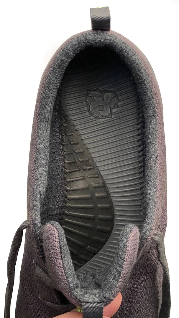 Rackle Shoes Men's Alex Hemp Sneaker - Charcoal 6 Rackle Shoes Men's Alex Hemp Sneaker - Charcoal