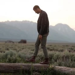 Nisolo Men's Andres All Weather Boot - Brandy