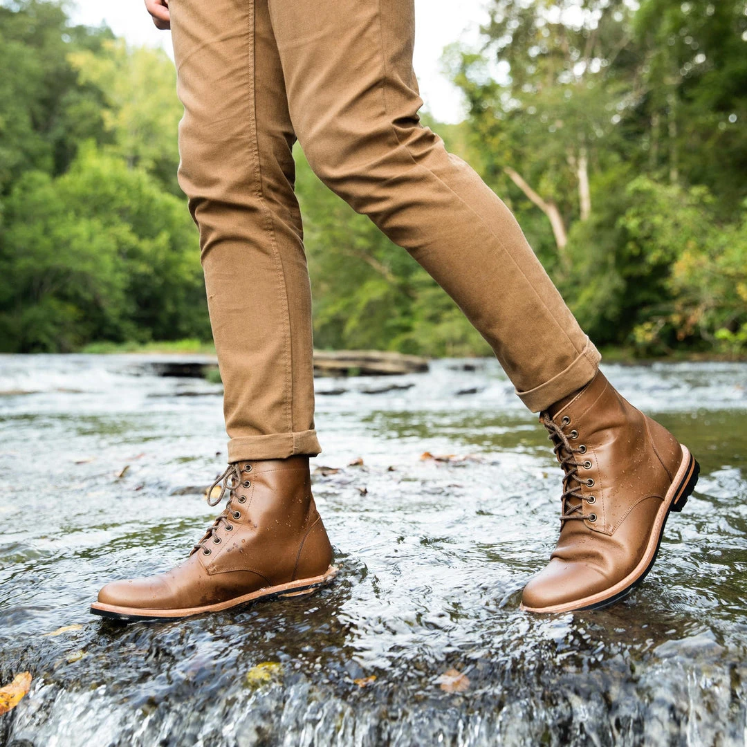 Nisolo Men's Andres All Weather Boot - Brown 4 Nisolo Men's Andres All Weather Boot - Brown