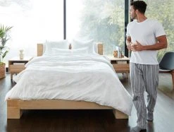 Coyuchi Men's Cloud Brushed Flannel Pajama Pant 9 Coyuchi Men's Cloud Brushed Flannel Pajama Pant