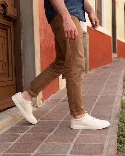 Nisolo Men's Diego Low Top Sneaker - Bone 15 Nisolo Men's Diego Low Top Sneaker - Bone