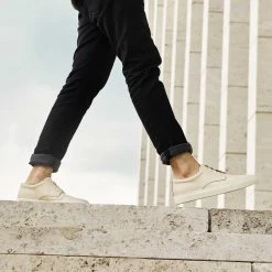 Nisolo Men's Diego Low Top Sneaker - Bone 13 Nisolo Men's Diego Low Top Sneaker - Bone