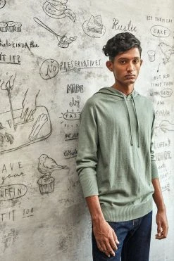 No Nasties Men's Knit Pullover Hoodie 13 No Nasties Men's Knit Pullover Hoodie