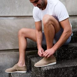 Nisolo Men's Lightweight Flex Derby - Stone