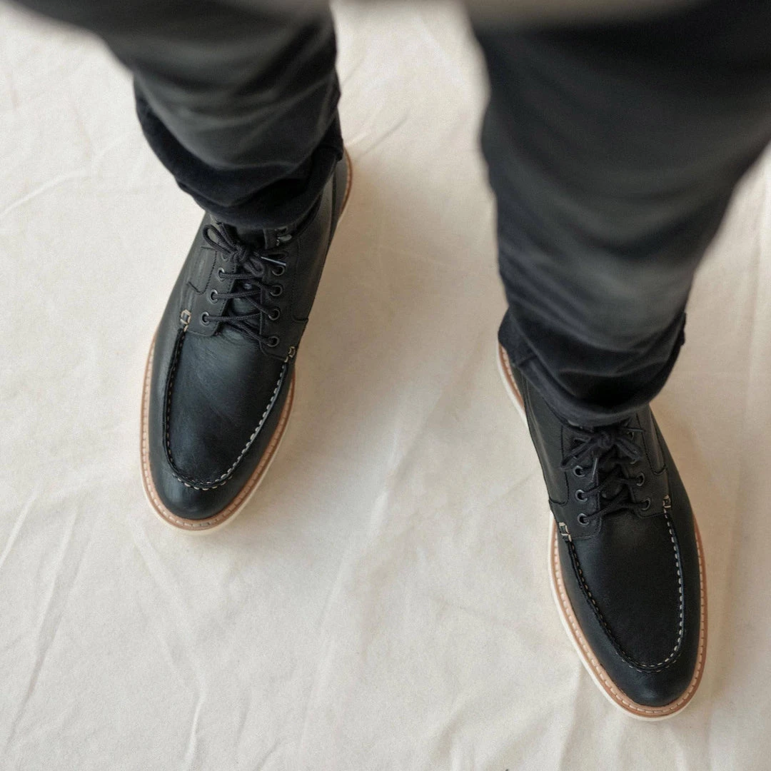 Nisolo Men's Mateo All-Weather Boot - Black 6 Nisolo Men's Mateo All-Weather Boot - Black