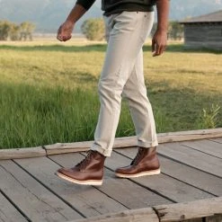 Nisolo Men's Mateo All-Weather Boot - Brandy