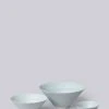 Middle Kingdom Conical Porcelain Bowl - Robin Egg Blue
