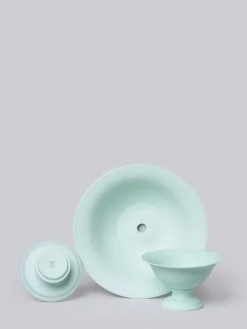 Middle Kingdom Planters + Vases Footed Porcelain Vase - Mint 11 Middle Kingdom Planters + Vases Footed Porcelain Vase - Mint