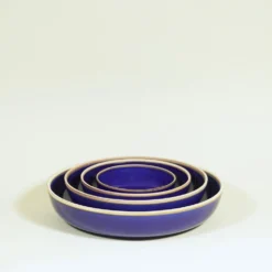 Middle Kingdom Hermit Porcelain Bowl - Indigo