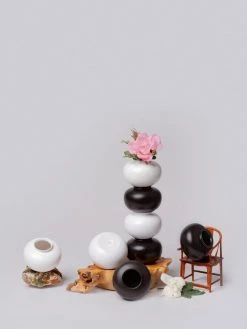 Middle Kingdom Planters + Vases Mini Porcelain Vase 7