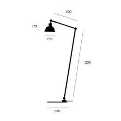 Ameico Modular 556 63" Floor Lamp Lighting 7 Ameico Modular 556 63